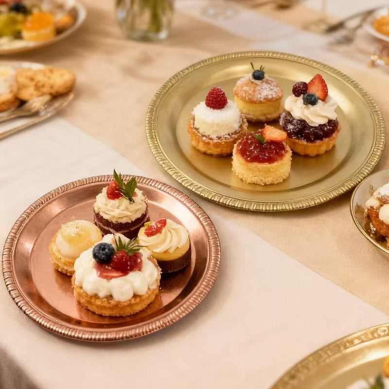 Retro Lace Rim Plate