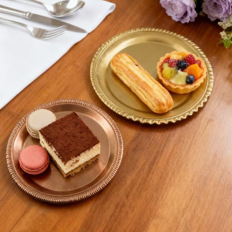 Retro Lace Rim Plate