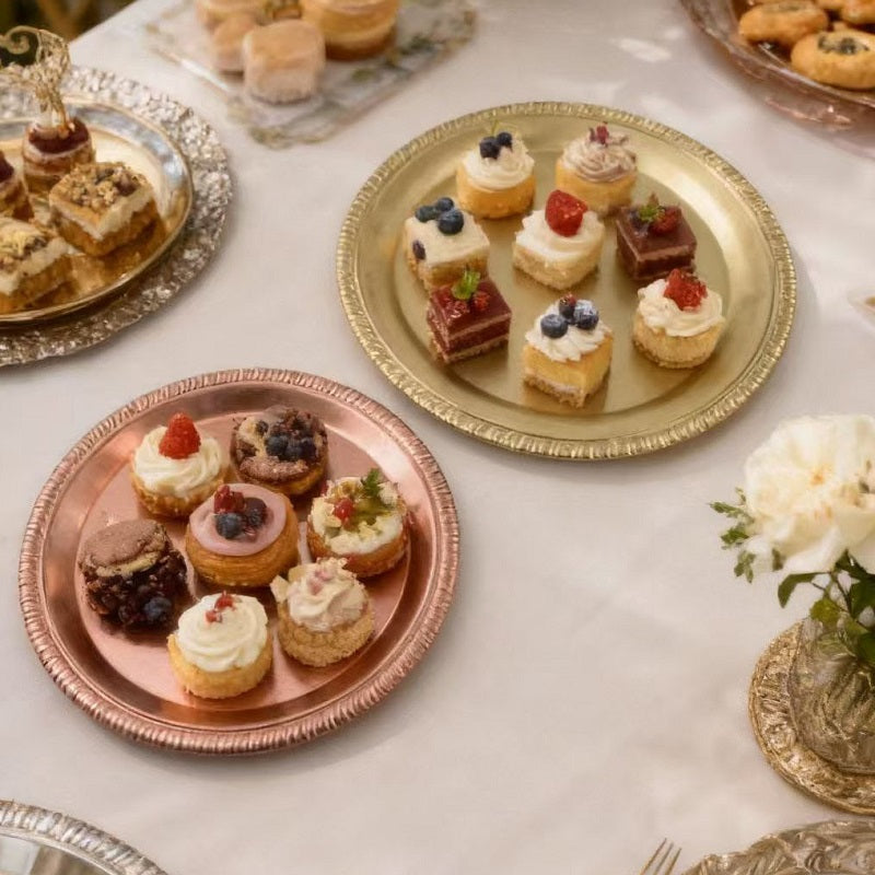 Retro Lace Rim Plate