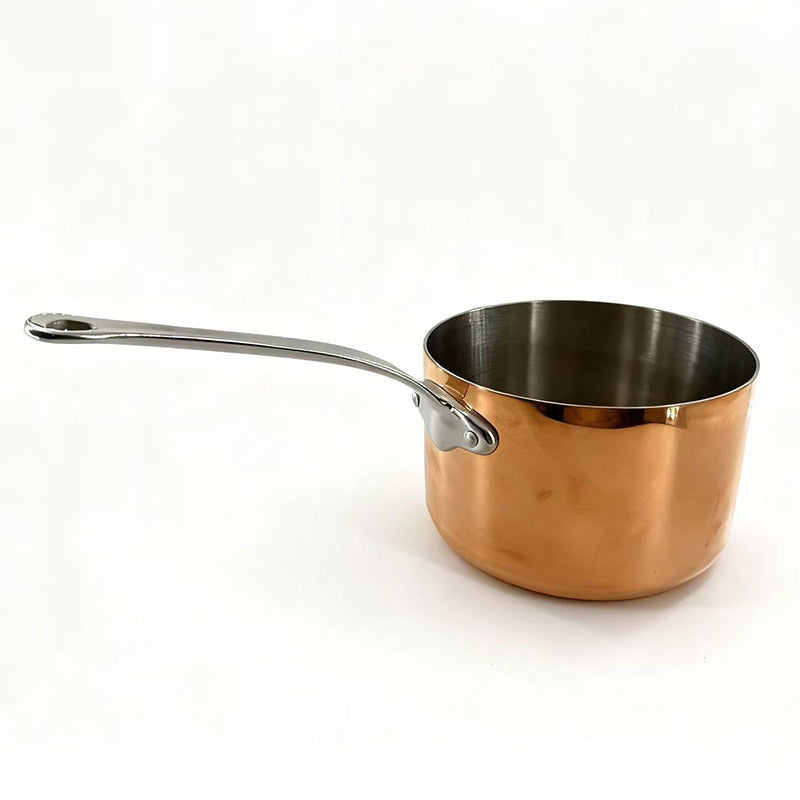 Tri-ply Copper Cooking Pot