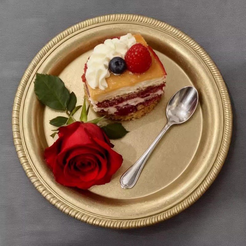 Retro Lace Rim Plate