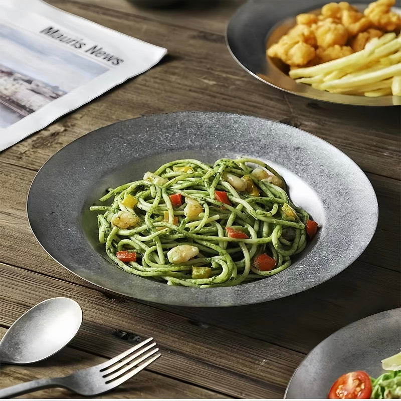 Vintage 304 Stainless Steel Sombrero Plate