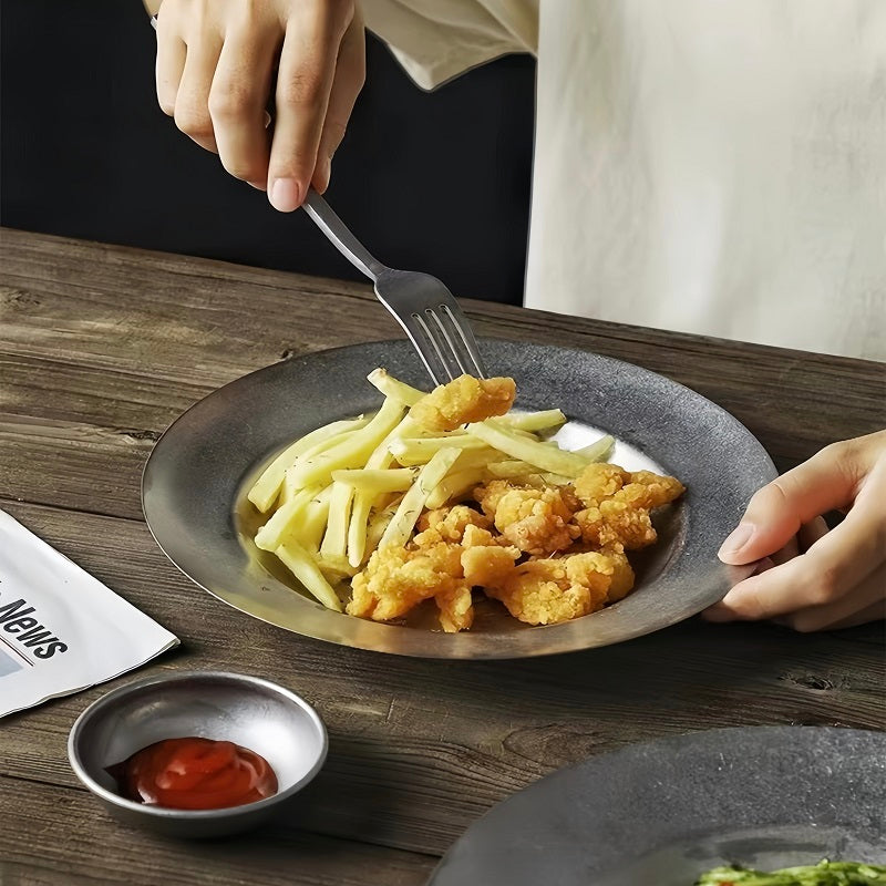 Vintage 304 Stainless Steel Sombrero Plate