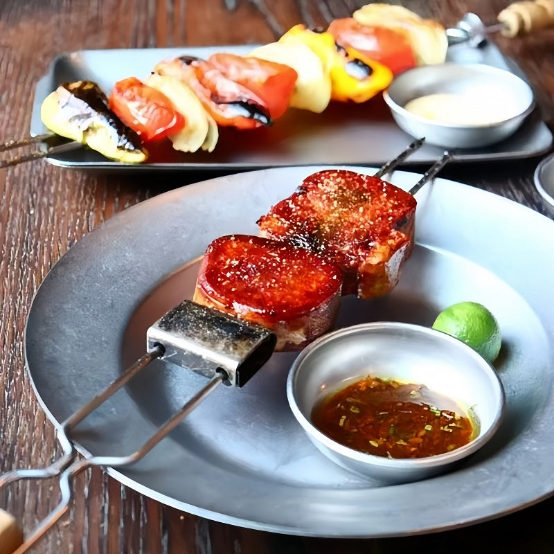 Vintage 304 Stainless Steel Sombrero Plate